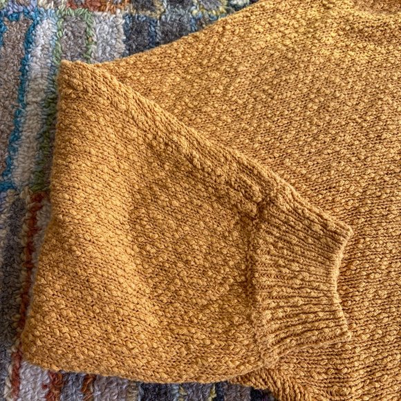 PACSUN L.A.HEARTS Yellow Oversized Sweater - Picture 3 of 5